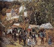 Camille Pissarro Metaponto market near Watts oil on canvas